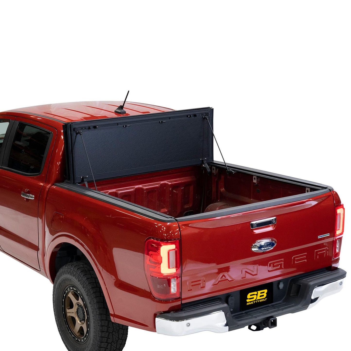 Bed Guard Folding Tonneau Cover 2019-2022 Ford Ranger Smittybilt-3
