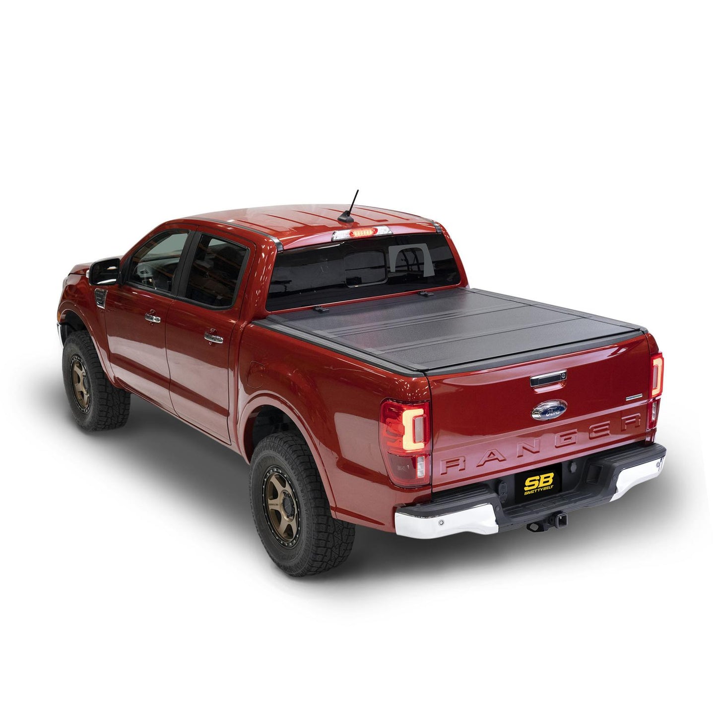 Bed Guard Folding Tonneau Cover 2019-2022 Ford Ranger Smittybilt-4