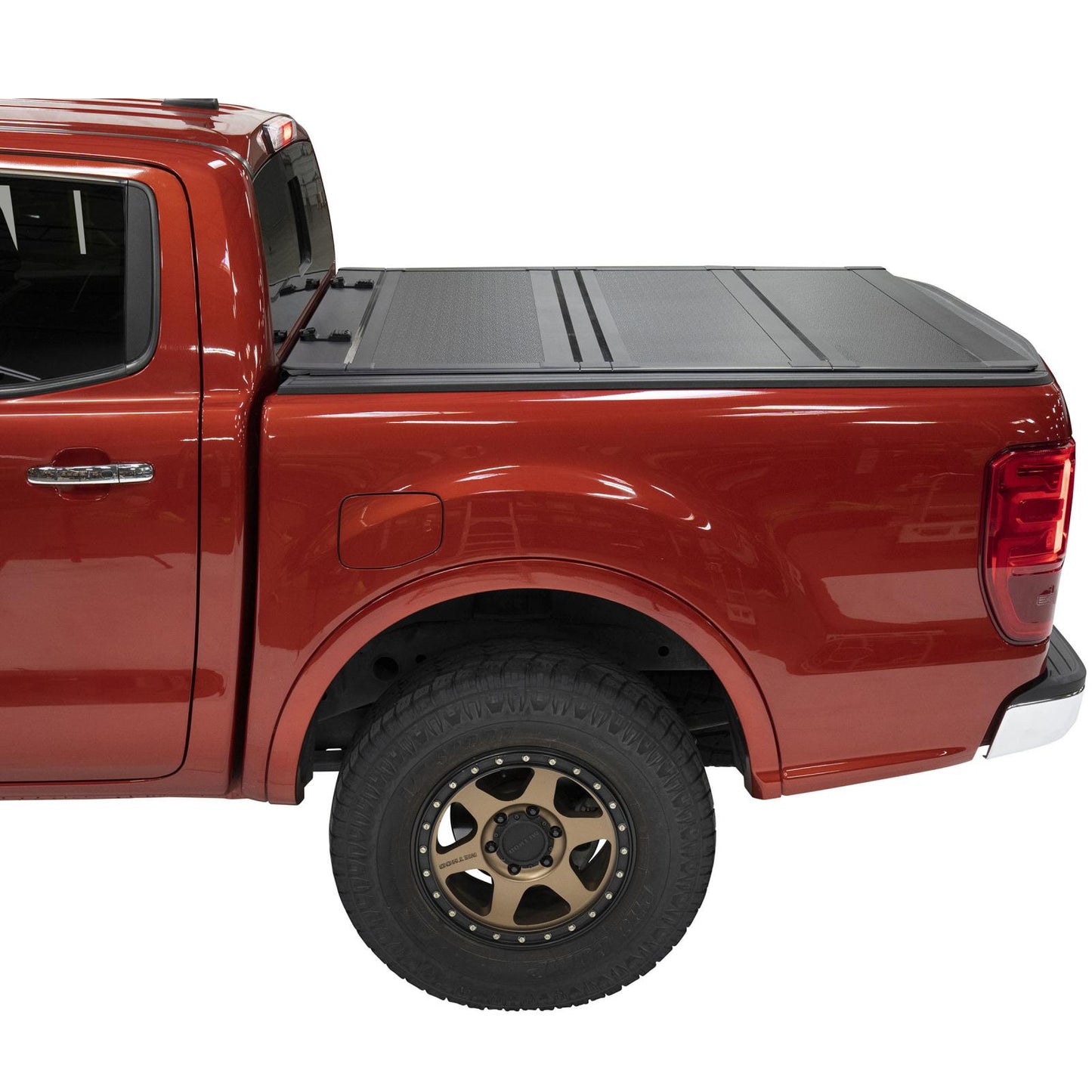 Bed Guard Folding Tonneau Cover 2019-2022 Ford Ranger Smittybilt-5