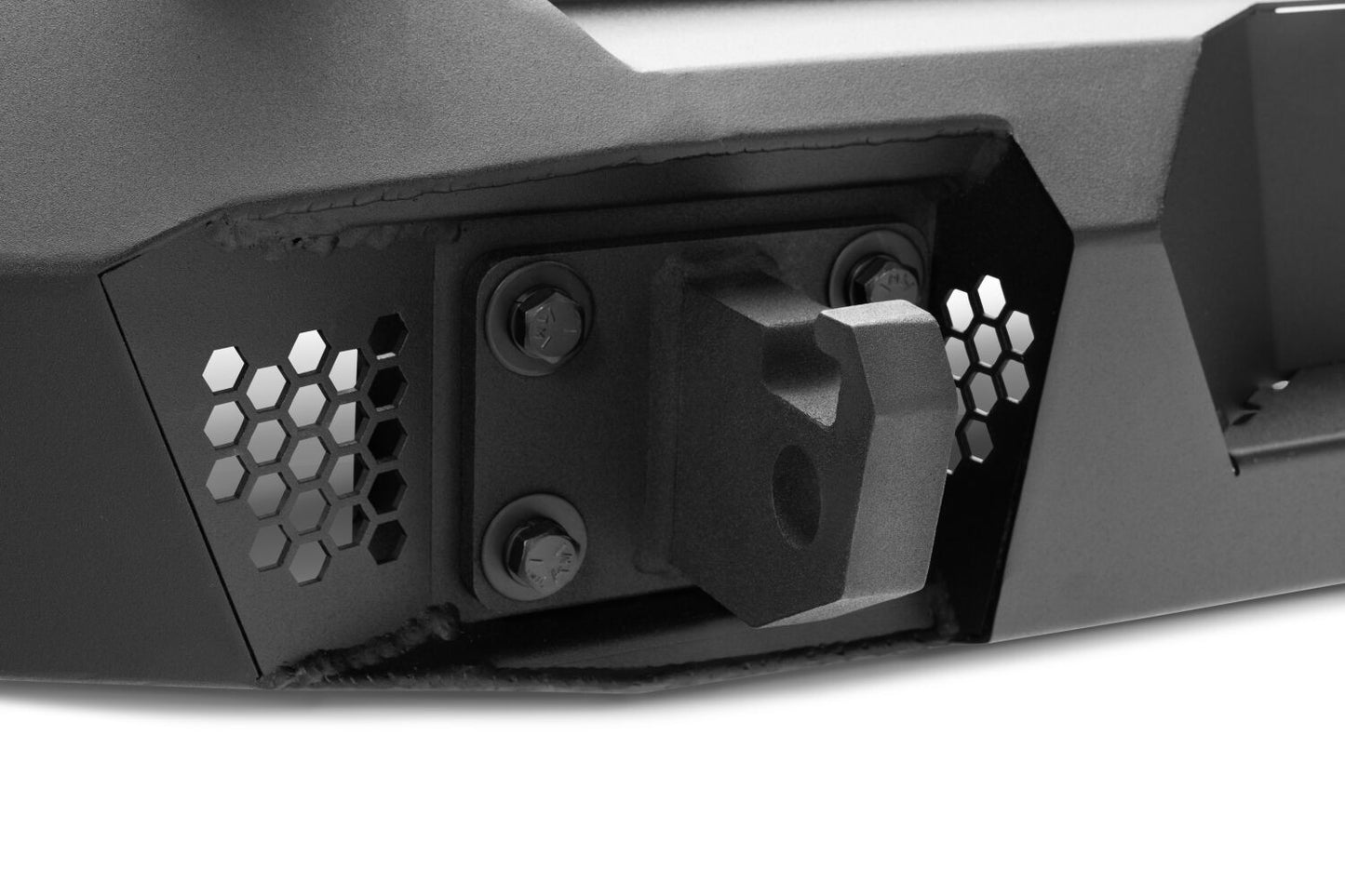 Trailline Rear Full Width Bumper Textured Black For 2007-2018 Jeep Wrangler JK Go Rhino-1