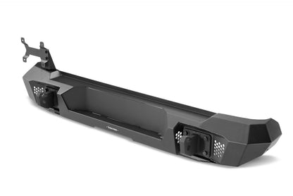 Trailline Rear Full Width Bumper Textured Black For 2007-2018 Jeep Wrangler JK Go Rhino-5