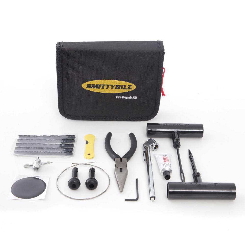 Tire Repair Kit 30 Self Vulcanizing Plugs Smittybilt