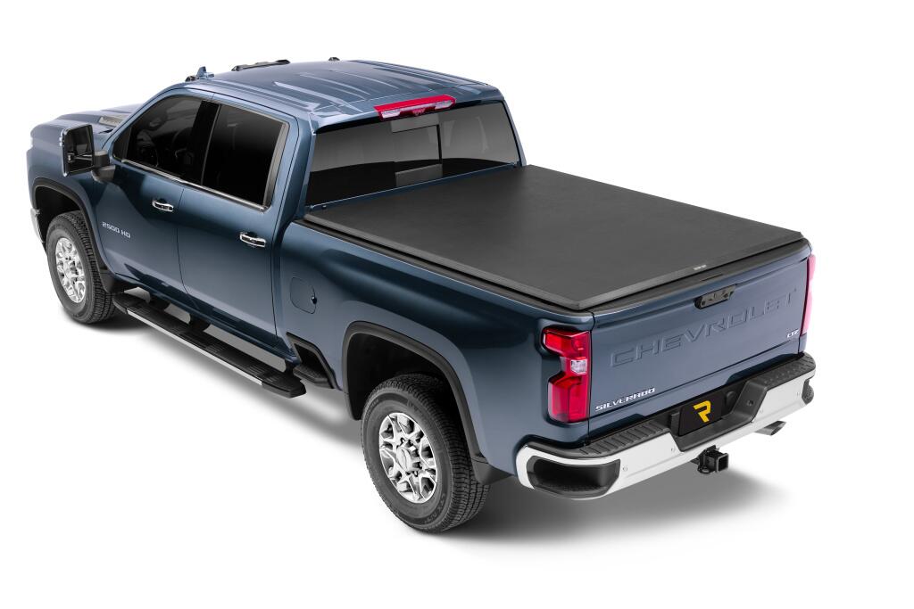 TruXport Tonneau Cover Black 2020-2026 Silverado/Sierra 2500 HD/3500 HD 6 Foot 9 Inch Bed Truxedo