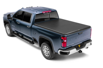 TruXport Tonneau Cover Black 2020-2027 Silverado/Sierra 2500 HD/3500 HD 6 Foot 9 Inch Bed Truxedo