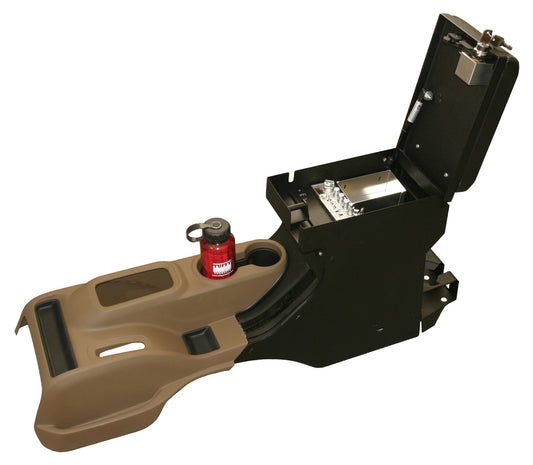 Series II Center Console - 11-18 Wrangler JK Rear Half Black Products Tuffy Security