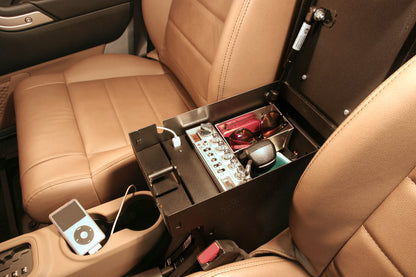 Series II Center Console - 11-18 Wrangler JK Rear Half Black Products Tuffy Security-4