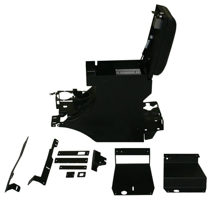 Series II Center Console - 11-18 Wrangler JK Rear Half Black Products Tuffy Security-7
