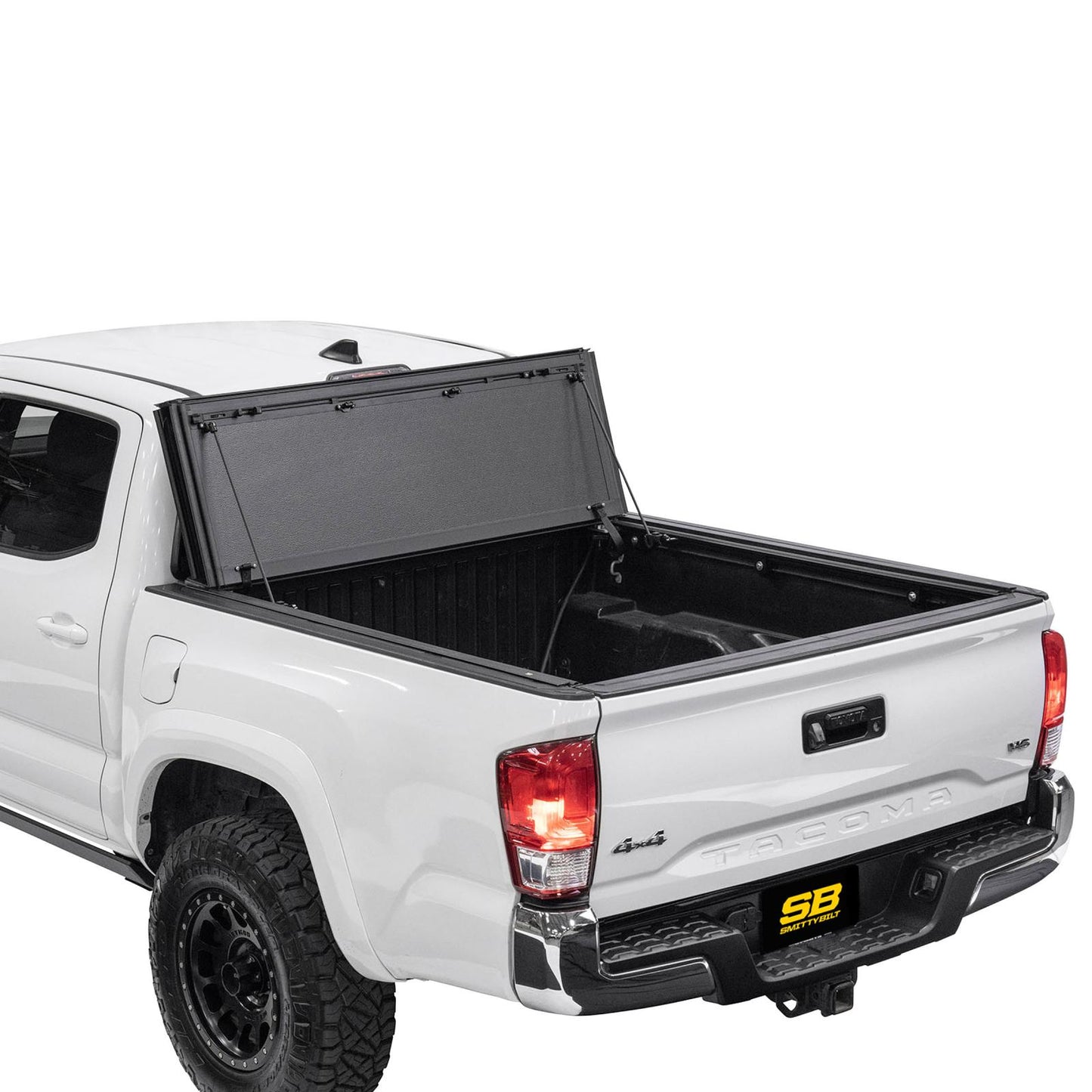 Bed Guard Folding Tonneau Cover 2016-2022 Toyota Tacoma Smittybilt-3