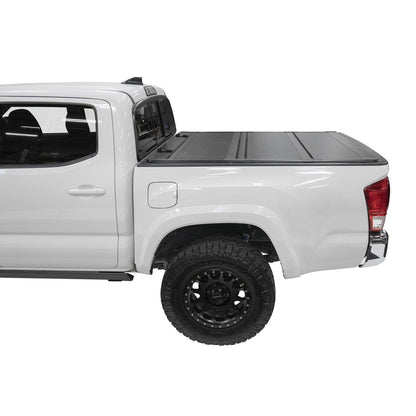 Bed Guard Folding Tonneau Cover 2016-2022 Toyota Tacoma Smittybilt-5