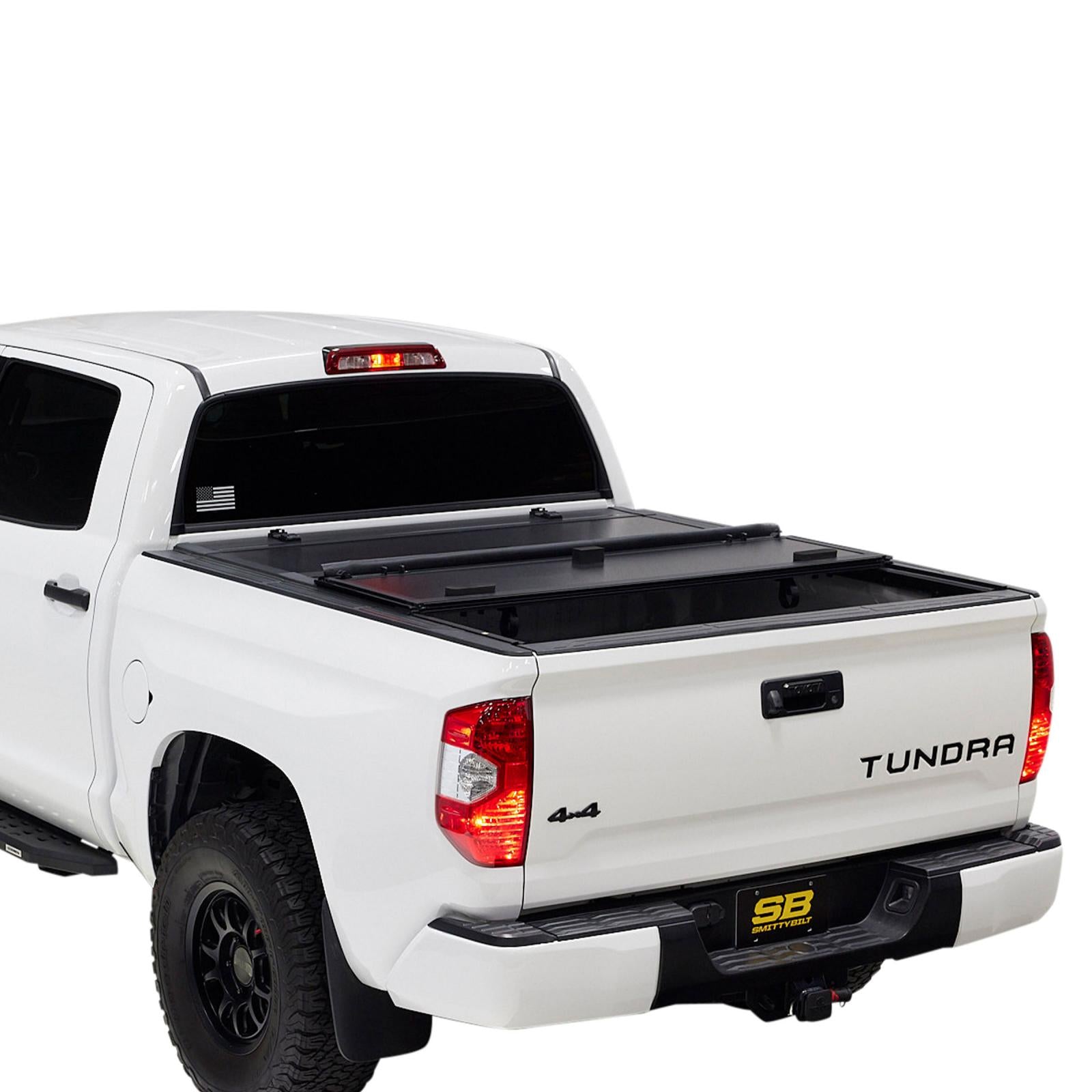 Bed Guard Folding Tonneau Cover 2007-2021 Toyota Tundra Smittybilt-1