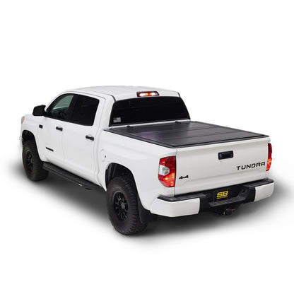 Bed Guard Folding Tonneau Cover 2007-2021 Toyota Tundra Smittybilt-4