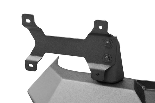 Trailline Rear Full Width Bumper Textured Black 2018-2026 Jeep Wrangler Go Rhino-1