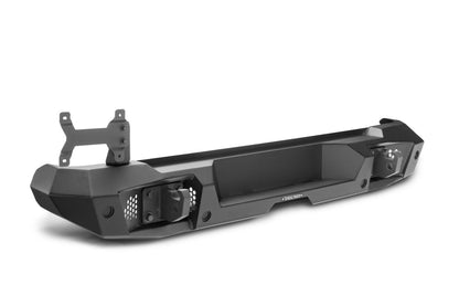 Trailline Rear Full Width Bumper Textured Black 2018-2026 Jeep Wrangler Go Rhino-8