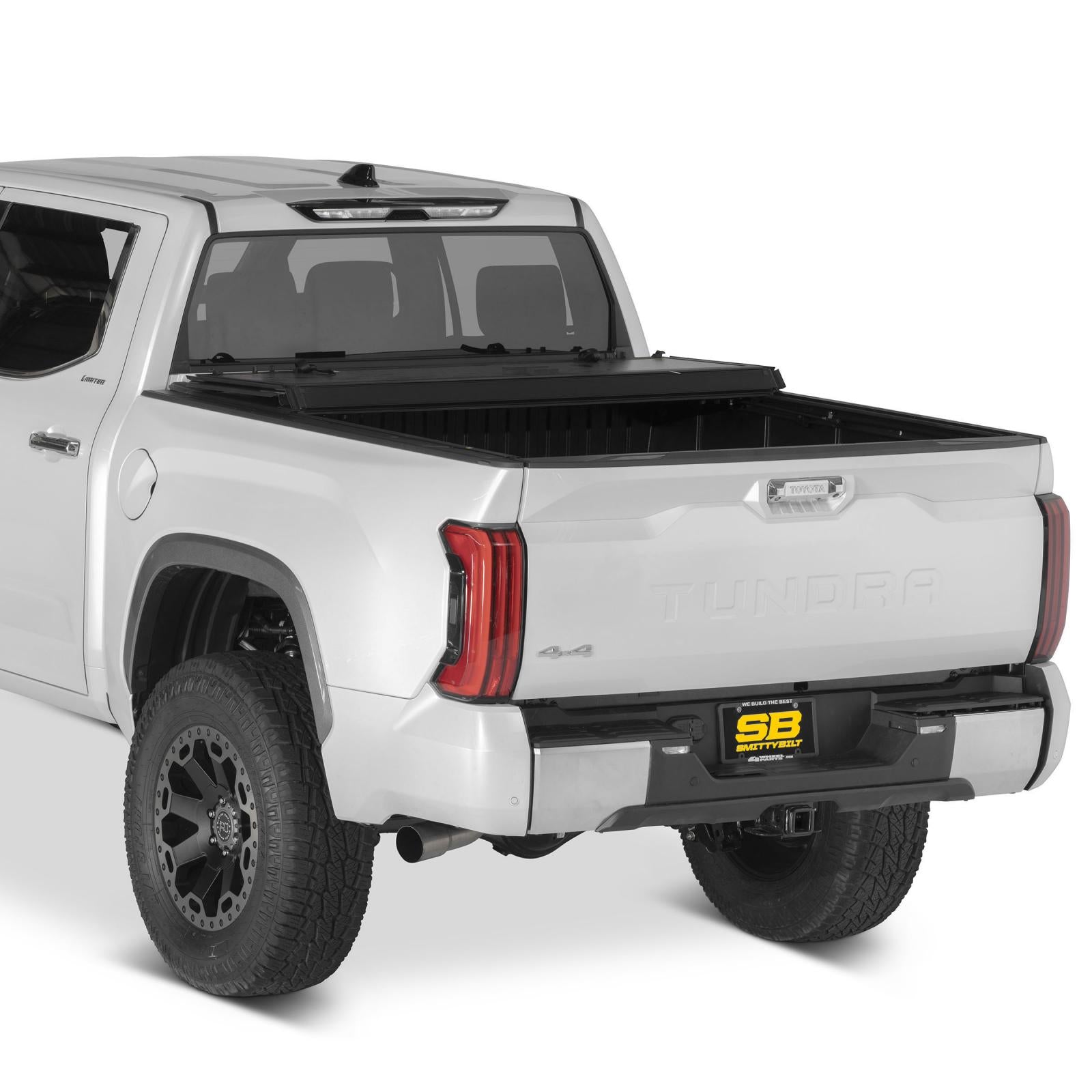 Bed Guard Folding Tonneau Cover 2022-2023 Toyota Tundra Smittybilt-2