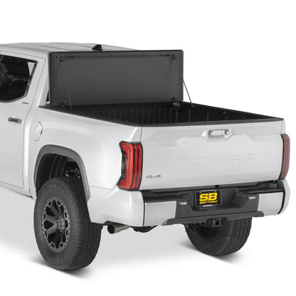 Bed Guard Folding Tonneau Cover 2022-2023 Toyota Tundra Smittybilt-3