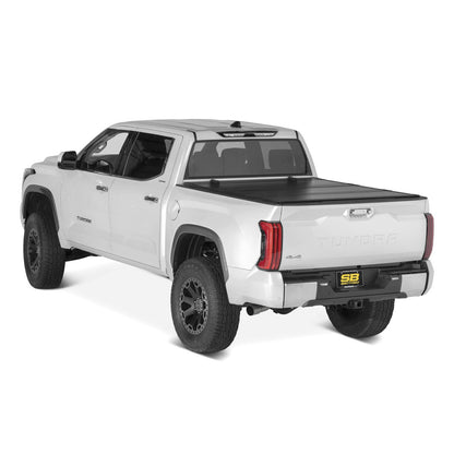 Bed Guard Folding Tonneau Cover 2022-2023 Toyota Tundra Smittybilt-4