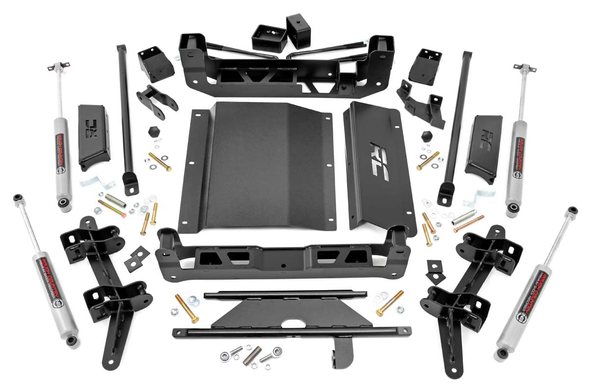 Rough Country 4 Inch Suspension Lift Kit 95-99 Tahoe 92-99 C1500/K1500/Yukon 92-94 K5 Blazer Rough Country