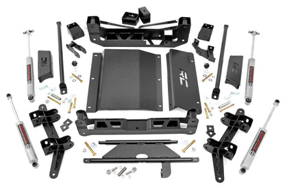 4 Inch Lift Kit Silverado/Sierra 1500 Truck & SUV 4WD (1988-1999) Rough Country-1