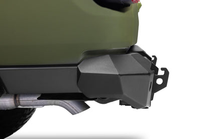 Trailline Rear Full Width Bumper Textured Black 2020-2025 Jeep Gladiator Go Rhino-3