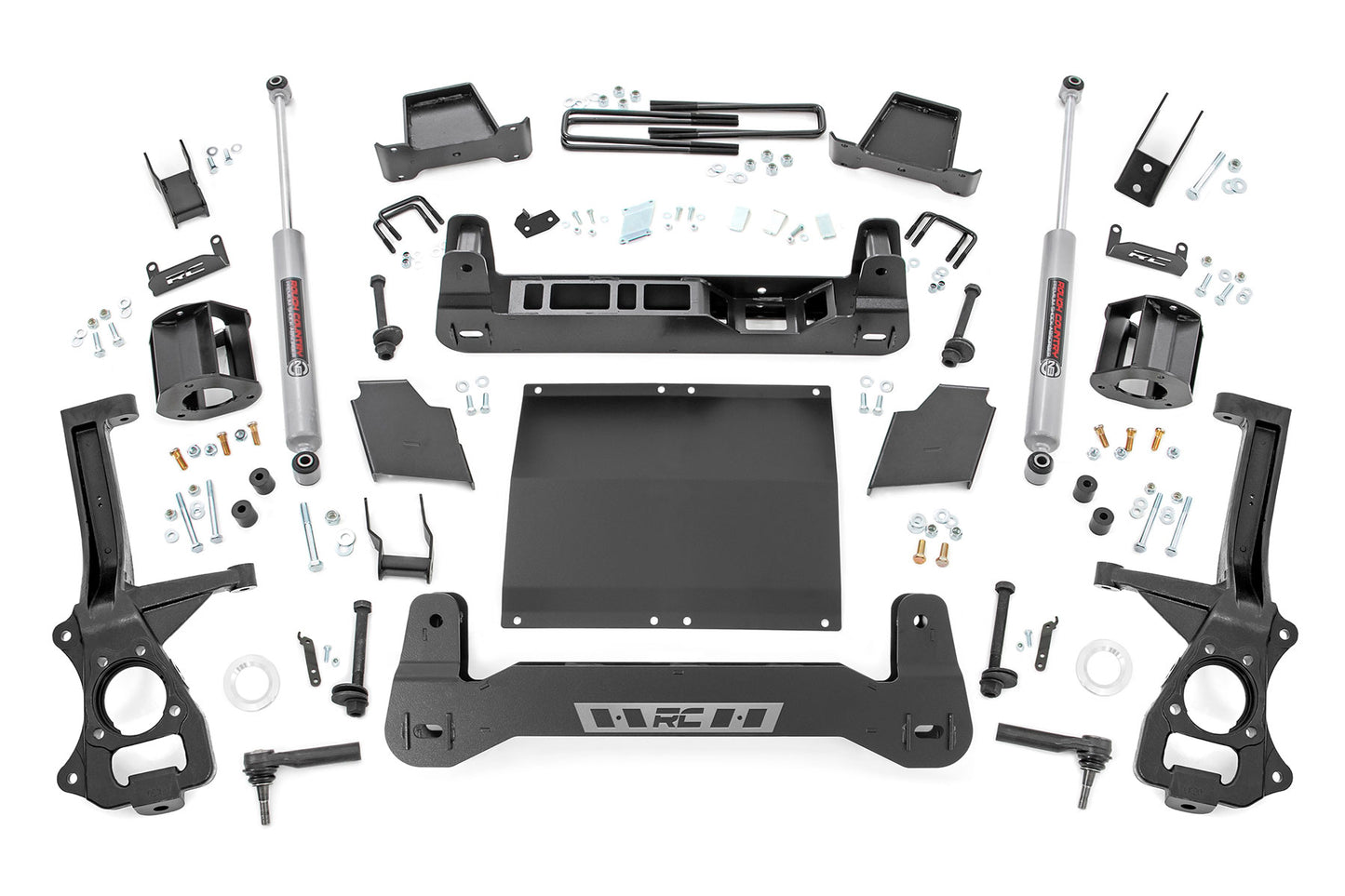 4 Inch Lift Kit Diesel Chevy/GMC Sierra 1500 (19-24)/Silverado 1500 (19-24) Rough Country