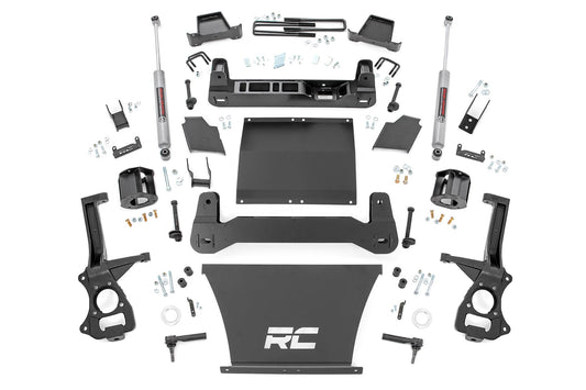 4 Inch Lift Kit AT4/Trailboss Chevy/GMC Sierra 1500 (19-24)/Silverado 1500 (19-24) Rough Country