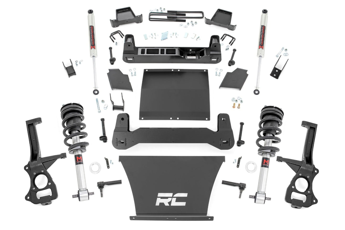4 Inch Lift Kit AT4/Trailboss M1/M1 Chevy/GMC Sierra 1500 (19-24)/Silverado 1500 (19-24) Rough Country