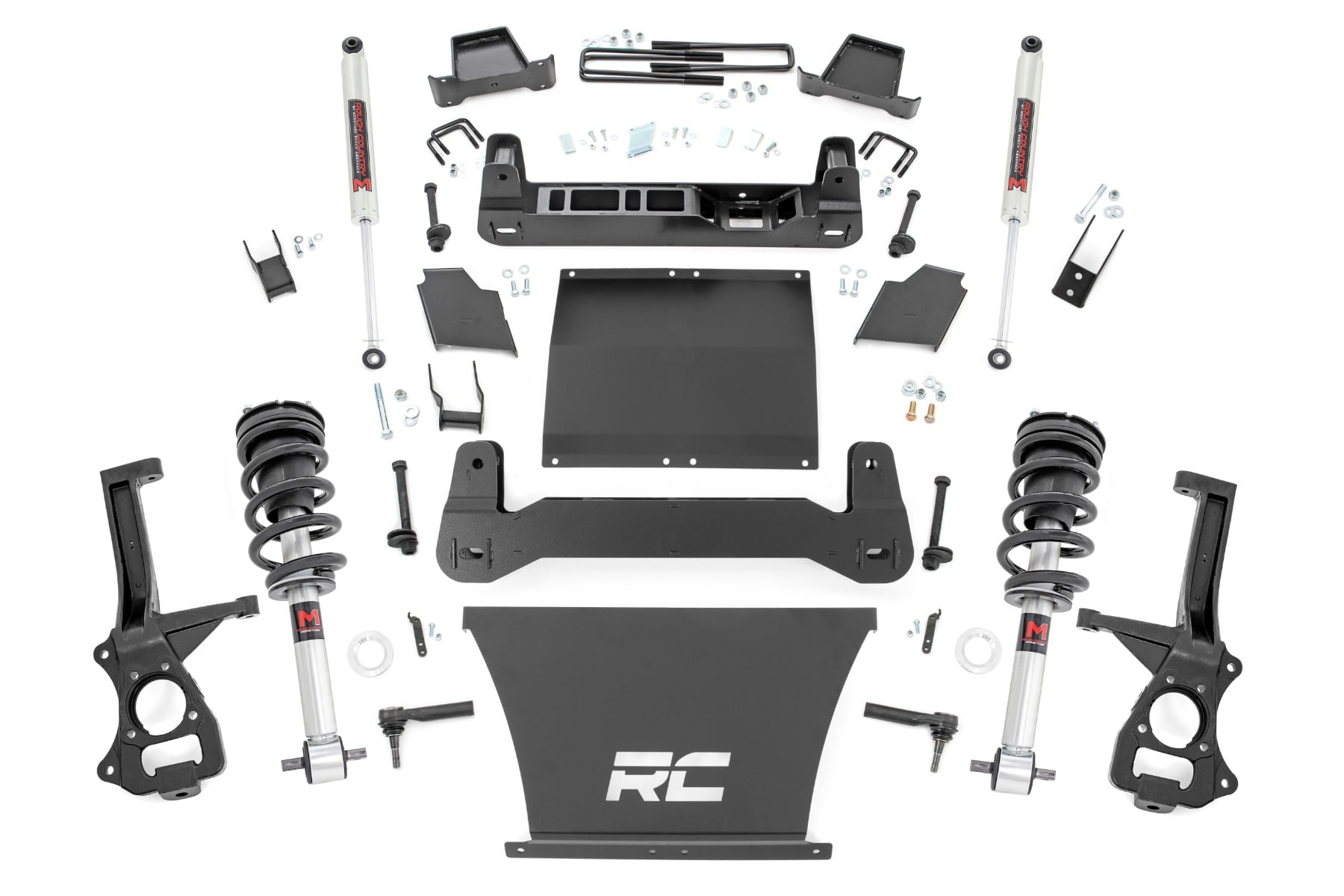 4 Inch Lift Kit AT4/Trailboss M1/M1 Chevy/GMC Sierra 1500 (19-24)/Silverado 1500 (19-24) Rough Country