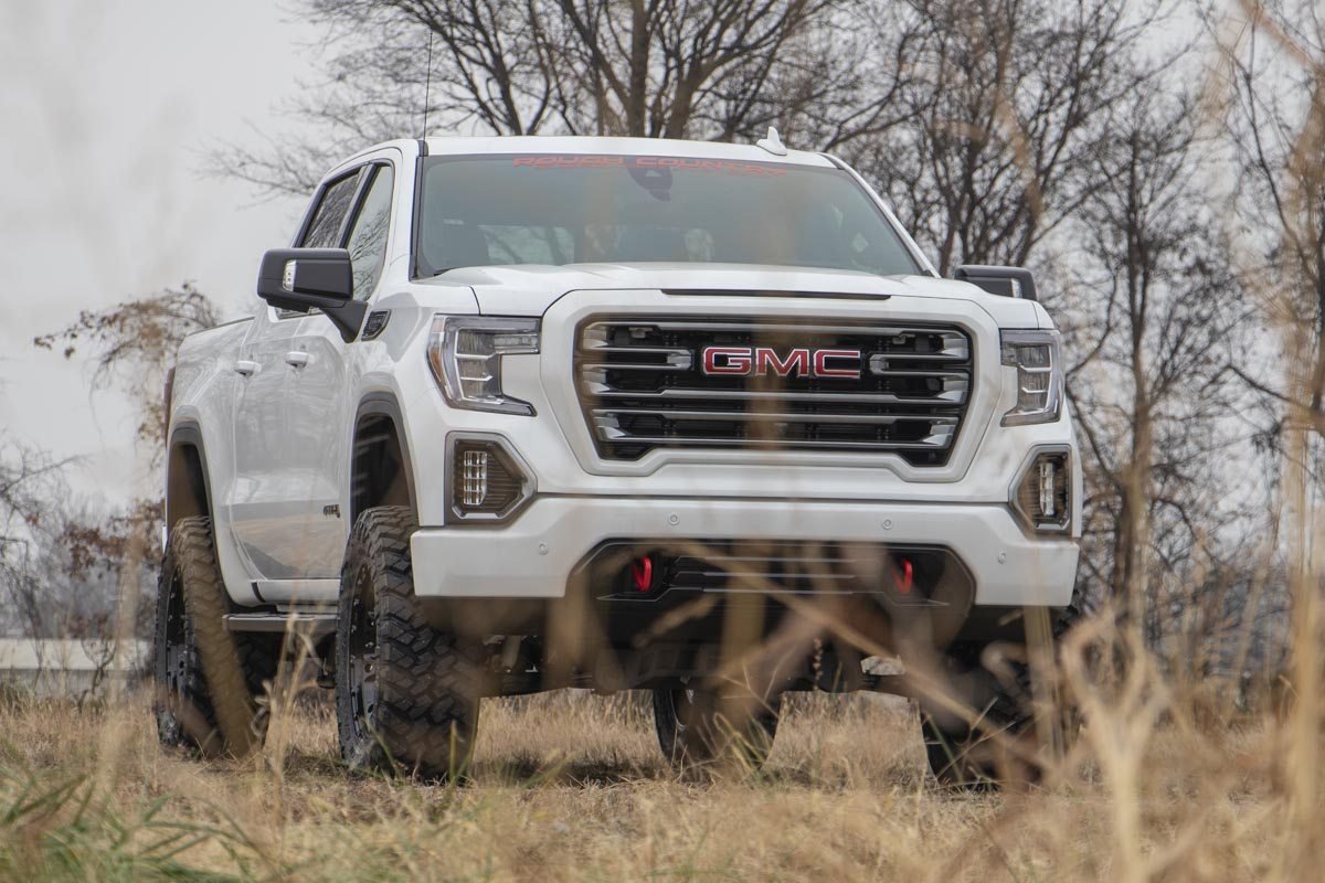 4 Inch Suspension Lift Kit Vertex 19-20 Silverado/Sierra 1500 Trailboss/AT4 4WD Rough Country-7