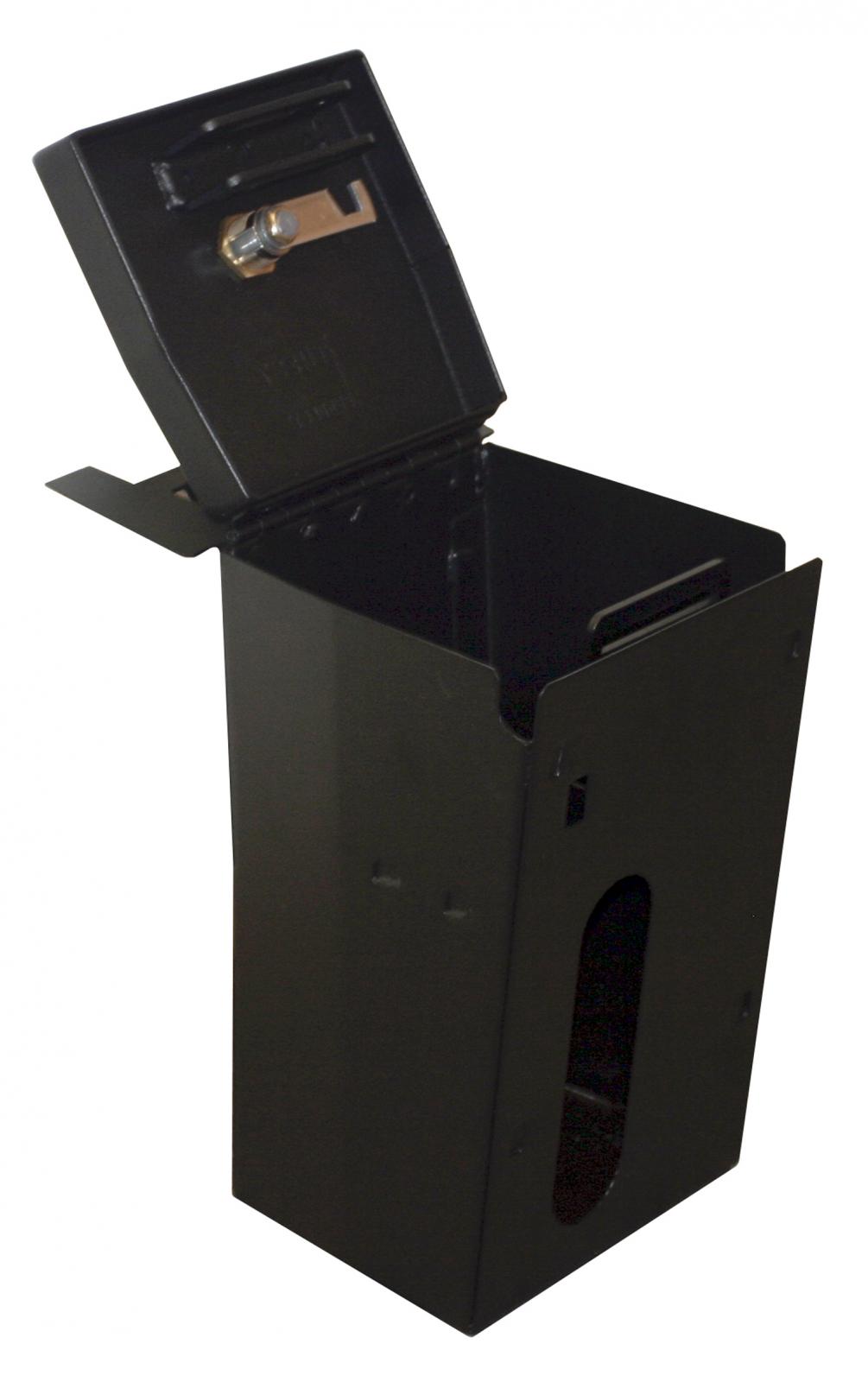 Console Safe - 11-18 Wrangler JK w/ Factory Console Black Products Tuffy Security-5