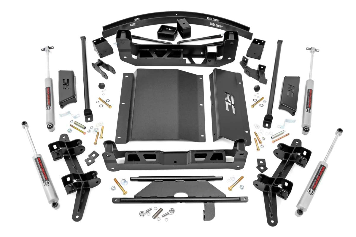 Rough Country 6 Inch Suspension Lift Kit 95-99 Tahoe 92-99 C1500/K1500/Yukon 92-94 K5 Blazer Rough Country