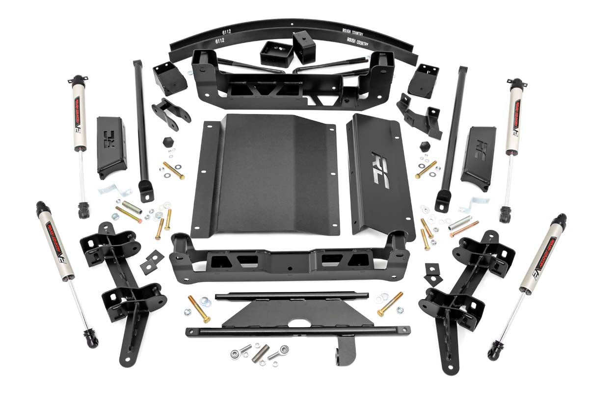 6 Inch Lift Kit V2 Silverado/Sierra 1500 Truck & SUV 4WD (1988-1999) Rough Country-1