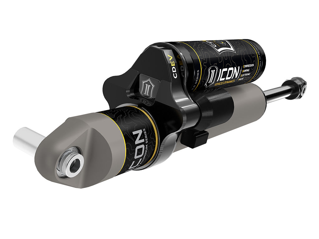 2018-2023 Jeep Wrangler JL 2.5 Inch Lift Rear V.S. 2.5 Aluminum Series Shock Absorbers Piggyback Reservoir W/ CDEV Pair ICON Vehicle Dynamics-4