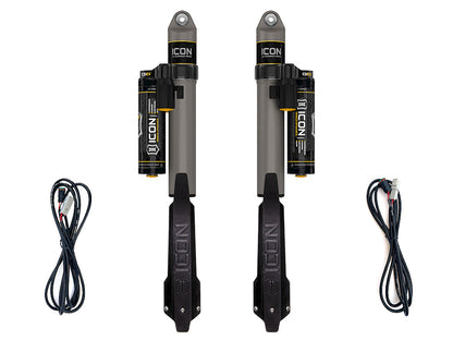 2020-2023 Jeep Gladiator 1.5 Inch Lift Rear V.S. 2.5 Aluminum Series Shock Absorbers Piggyback Reservoir W/ CDEV Pair ICON Vehicle Dynamics-1