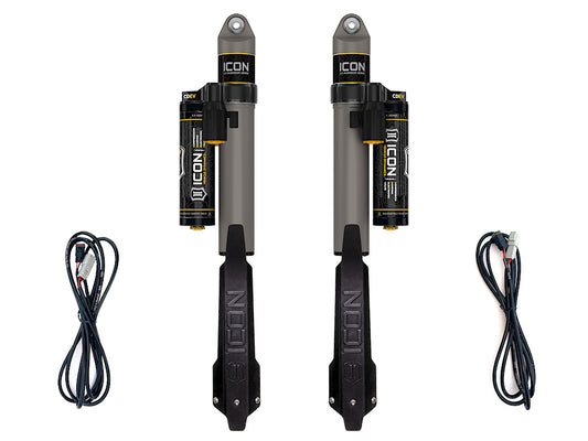 2020-2023 Jeep Gladiator 1.5 Inch Lift Rear V.S. 2.5 Aluminum Series Shock Absorbers Piggyback Reservoir W/ CDEV Pair ICON Vehicle Dynamics-1