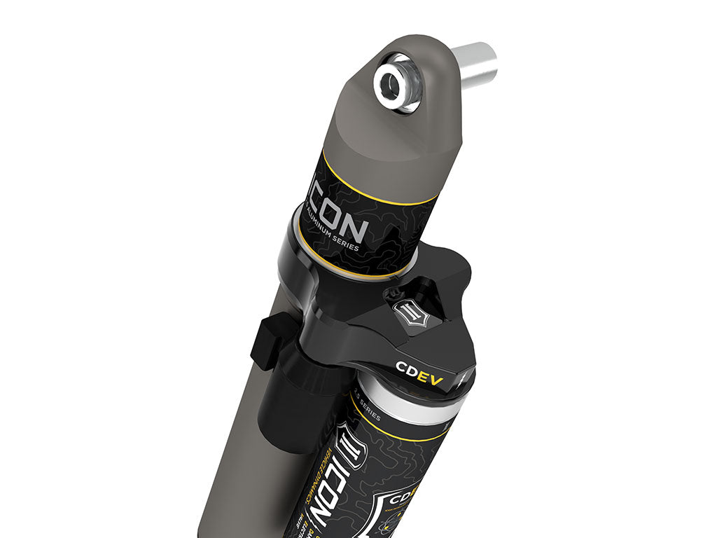 2020-2023 Jeep Gladiator 1.5 Inch Lift Rear V.S. 2.5 Aluminum Series Shock Absorbers Piggyback Reservoir W/ CDEV Pair ICON Vehicle Dynamics-3