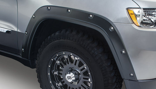 Pocket Style Fender Flare 4 PC Set For 2011-2016 Jeep Grand Cherokee Husky Liners