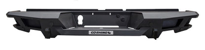 BR20 Rear Bumper Replacement Textured Black 2013-2024 Ram 1500 Go Rhino-1