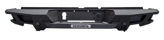 BR20 Rear Bumper Replacement Textured Black 2013-2024 Ram 1500 Go Rhino-1