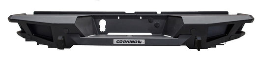 BR20 Rear Bumper Replacement Textured Black 2014-2018 Silverado/Sierra 1500 Go Rhino