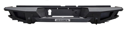 BR20 Rear Bumper Replacement Textured Black 2014-2021 Toyota Tundra Go Rhino-1
