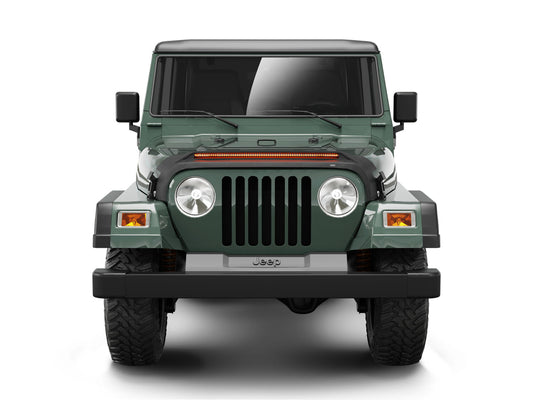 Liner Aeroskin Lightshield PRO Hood Protector For 1997-2006 Jeep Wrangler Husky Liners