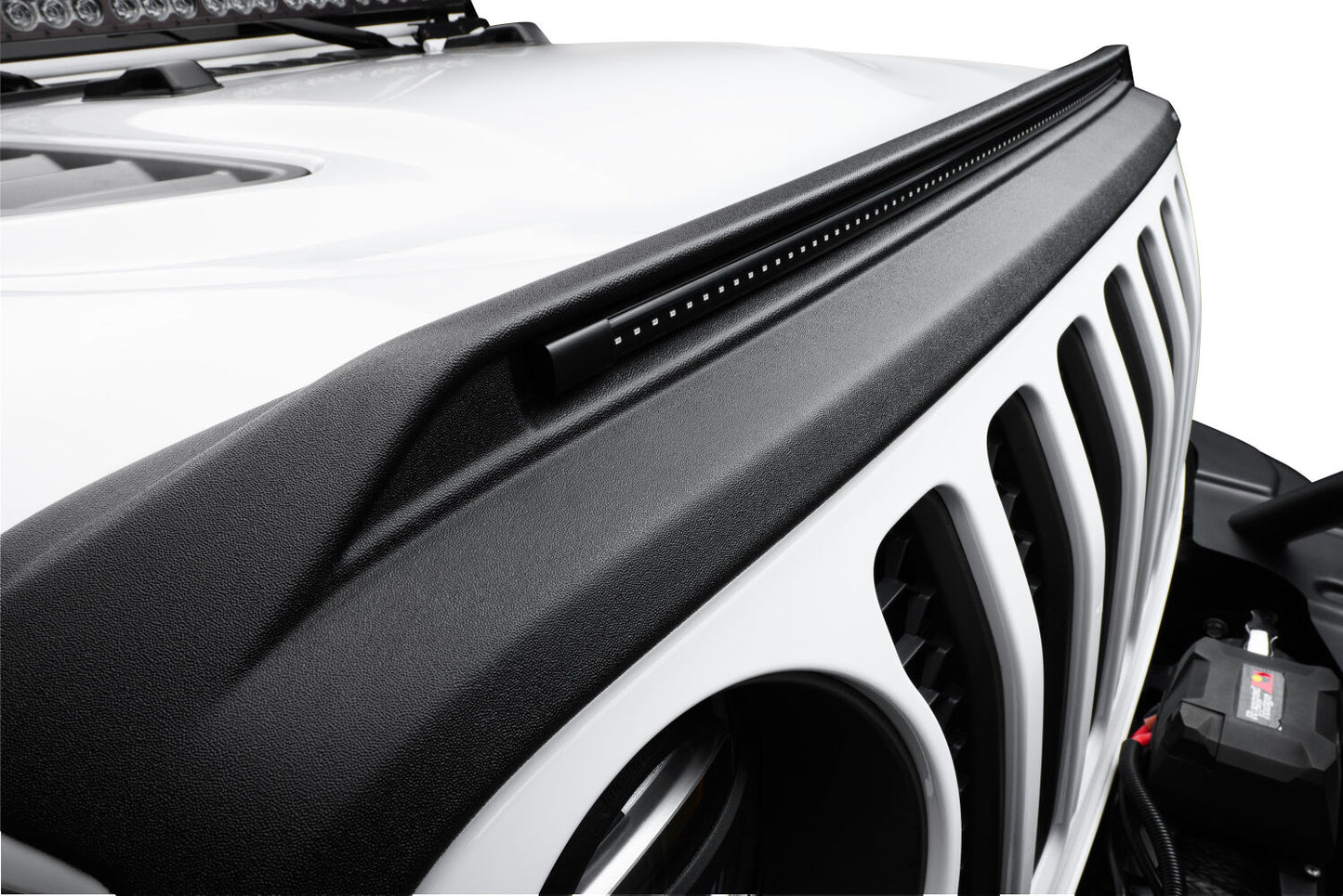 Liner Aeroskin Lightshield PRO Hood Protector For 2018-2026 Jeep Wrangler JL 2020-2025 Jeep Gladiator Husky Liners
