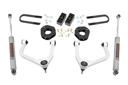 3.5 Inch Lift Kit Rear Mono Leaf Chevy Silverado 1500 2WD/4WD (2022-2024) Rough Country