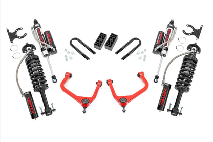 3.5 Inch Lift Kit Vertex Rear Mono Leaf Red Chevy Silverado 1500 (25-26) Rough Country