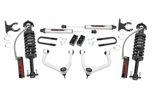 3.5 Inch Lift Kit Vertex/V2 Rear Mono Leaf Chevy Silverado 1500 (22-24) Rough Country