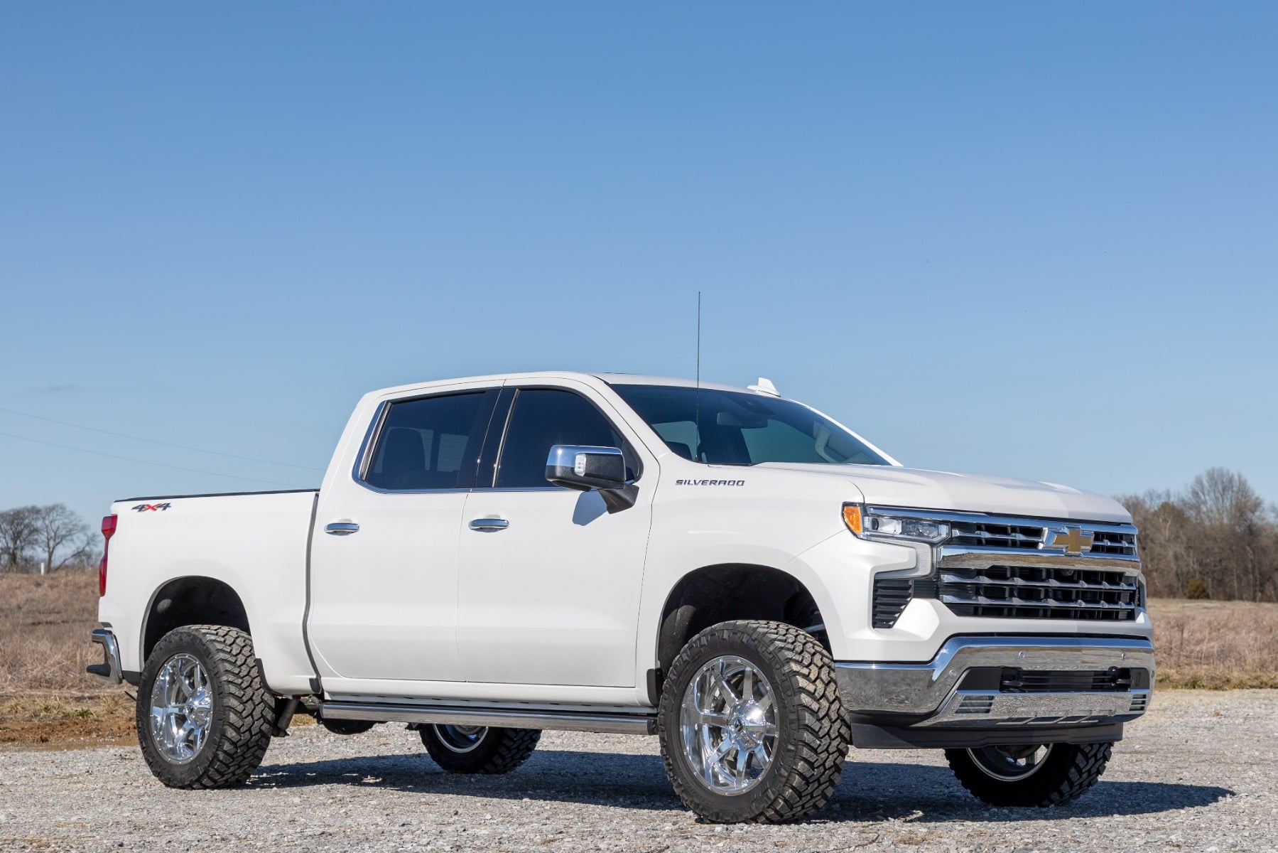 3.5 Inch Lift Kit Vertex/V2 Rear Mono Leaf Chevy Silverado 1500 (25-26) Rough Country-2