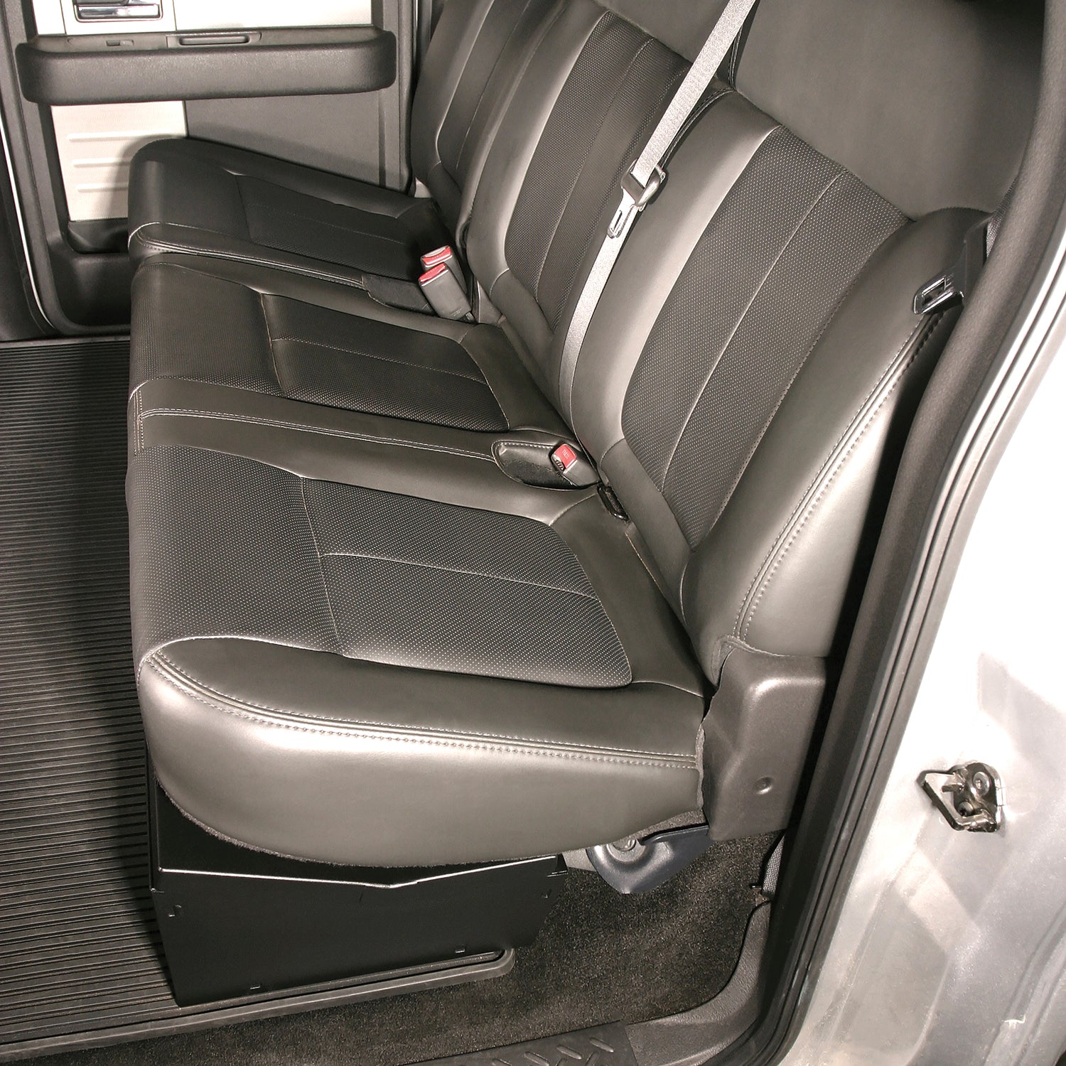 F-150 Crew Cab Under Rear Seat Lockbox Tuffy Security-7