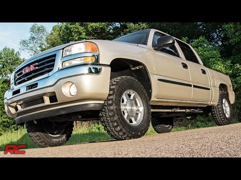 Rough Country 1.5 - 2.5 Inch GM Leveling Lift Kit w/ V2 Shocks 99-06 1500 PU 4WD Rough Country