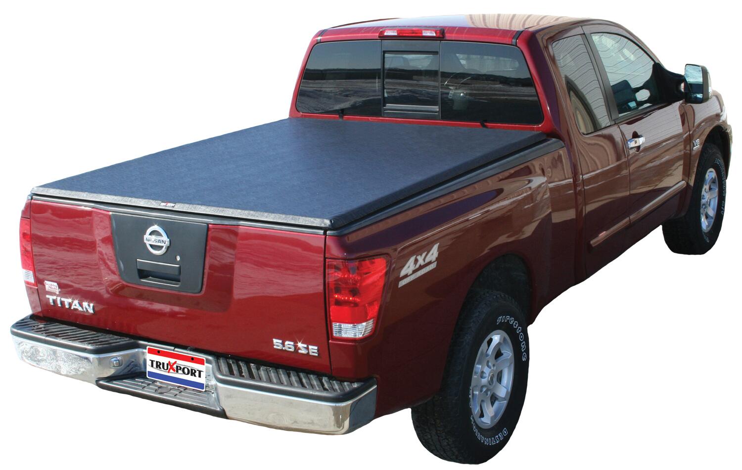 TruXport Tonneau Cover Black 2022-2026 Nissan Frontier Truxedo-2