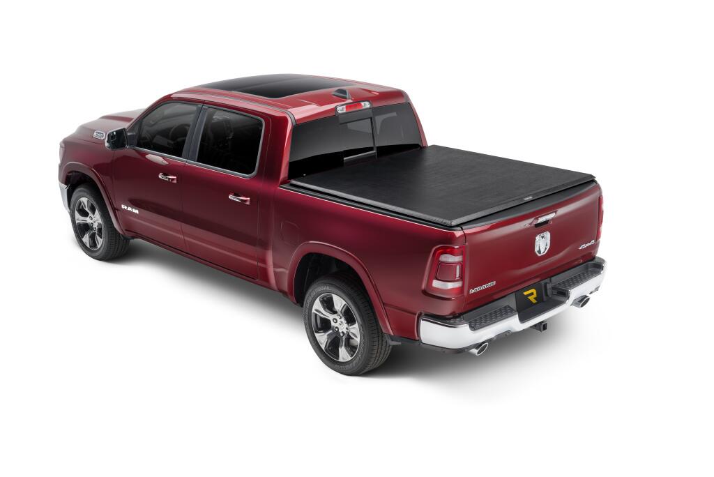 TruXport Tonneau Cover Black 2019-2026 (New Body Style) Ram 5 Foot 7 Inch Bed with or without Mulitfunction Tailgate Truxedo-13